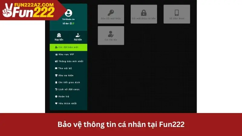 Bảo vệ thông tin người chơi
