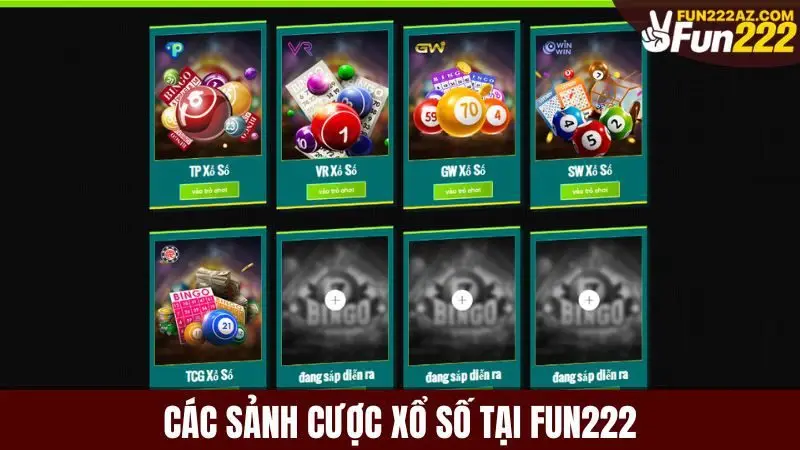 Các sảnh game chơi lô đề online