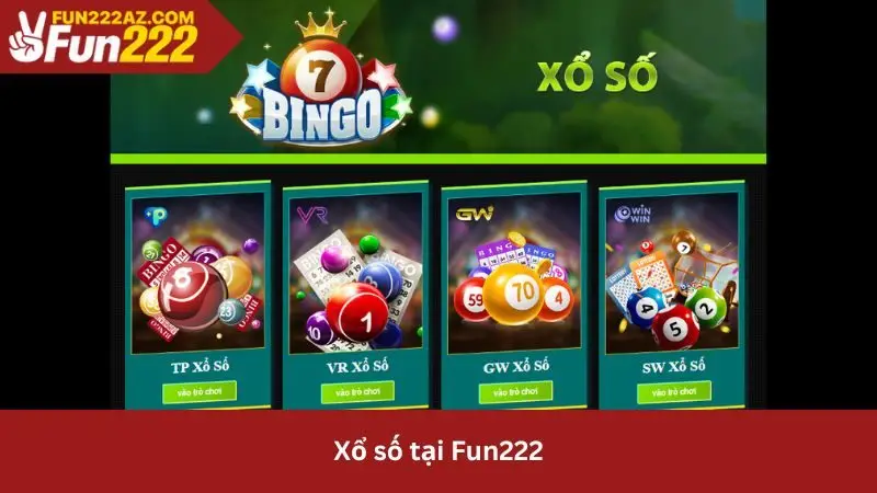 Giới thiệu Fun222 cá cược xổ số